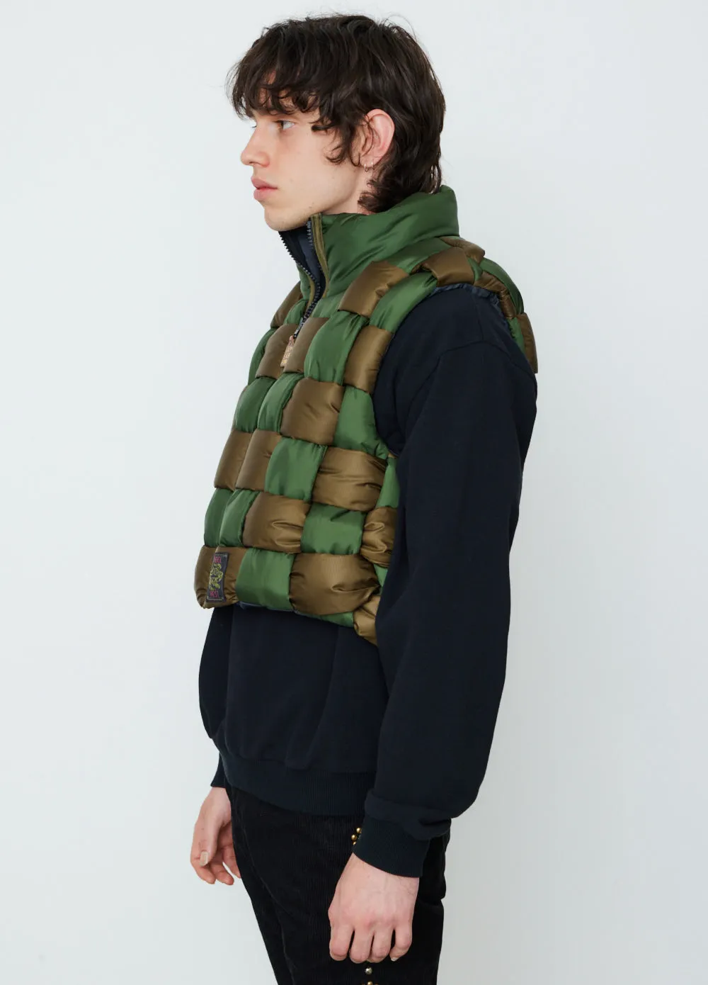 Rip Stop Nylon Diet Keel Weaving Vest