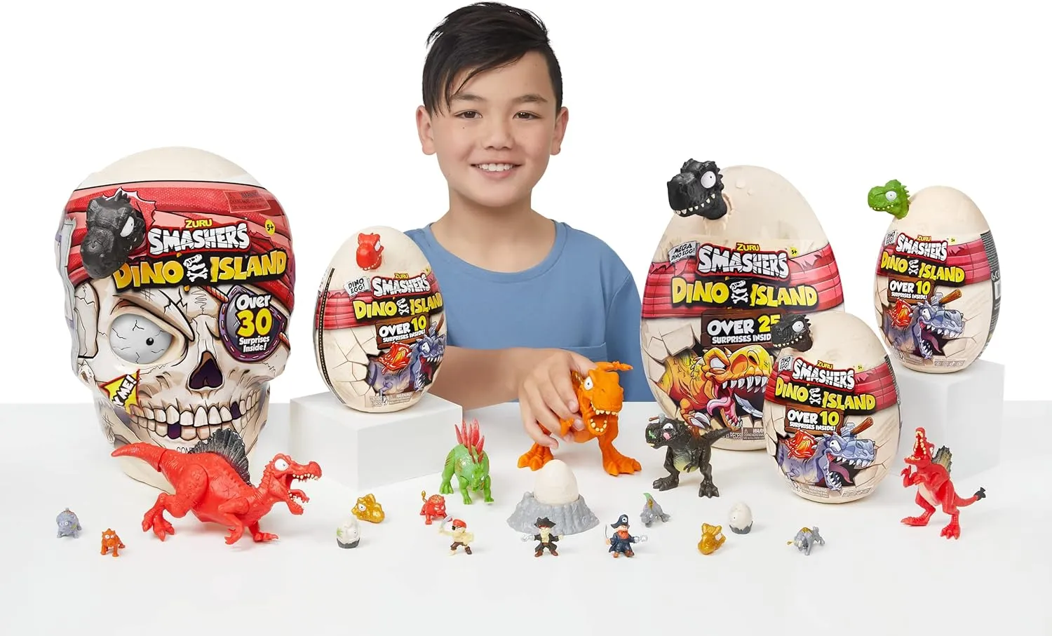 Smashers Dino Island Giant School (Styles Vary)