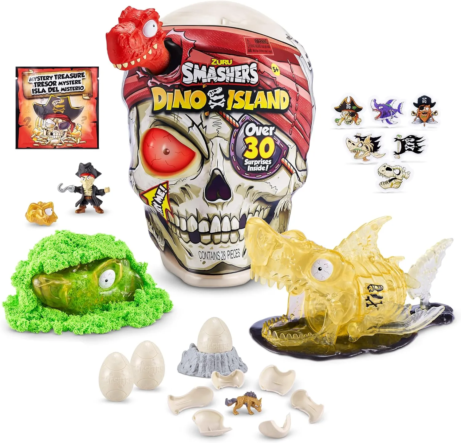 Smashers Dino Island Giant School (Styles Vary)