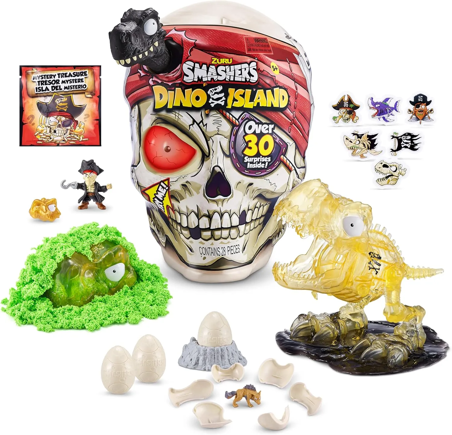 Smashers Dino Island Giant School (Styles Vary)