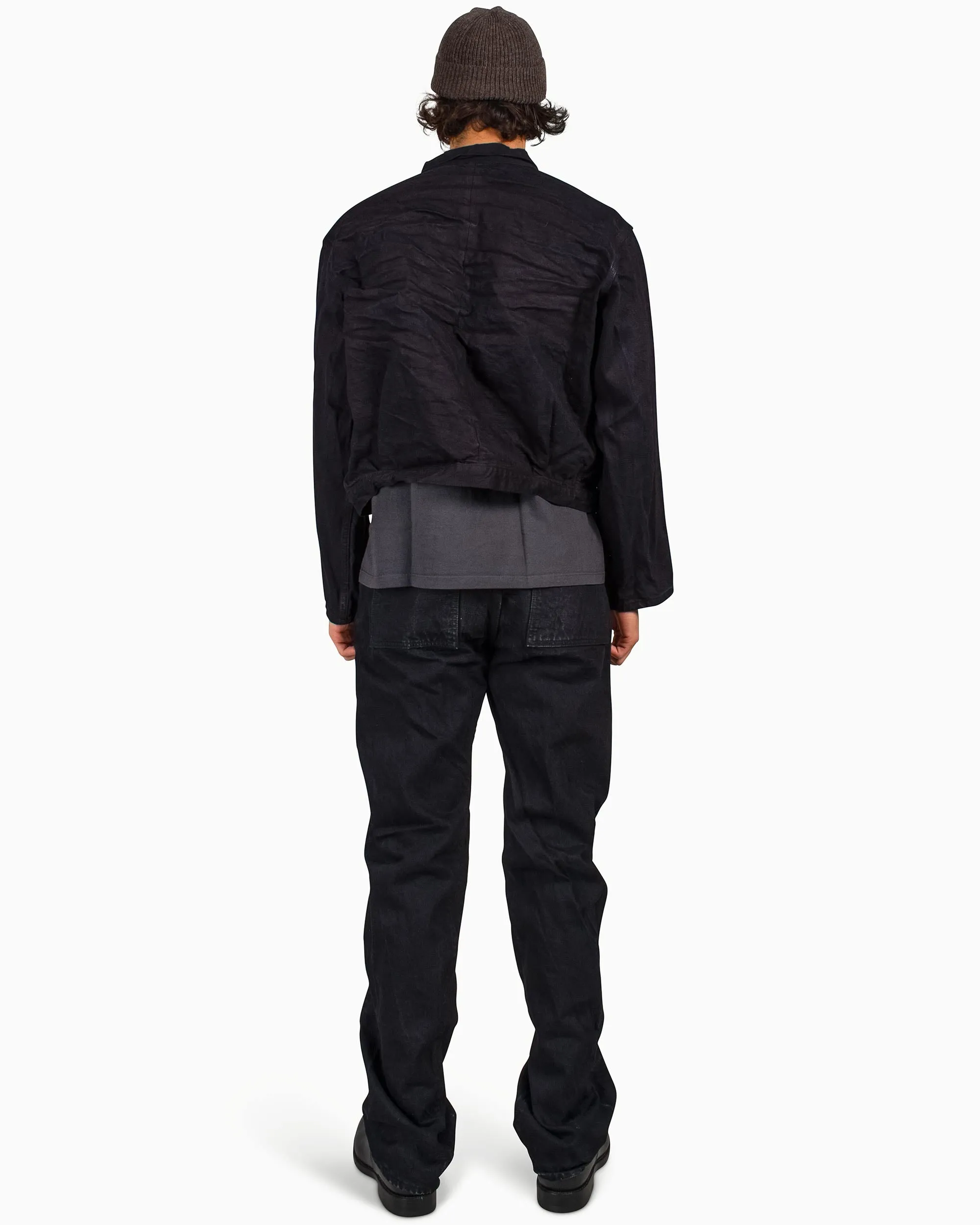 Tender Type 901 Pleat Pocket Jeans Jacket 16oz Selvage Denim Hadal Green