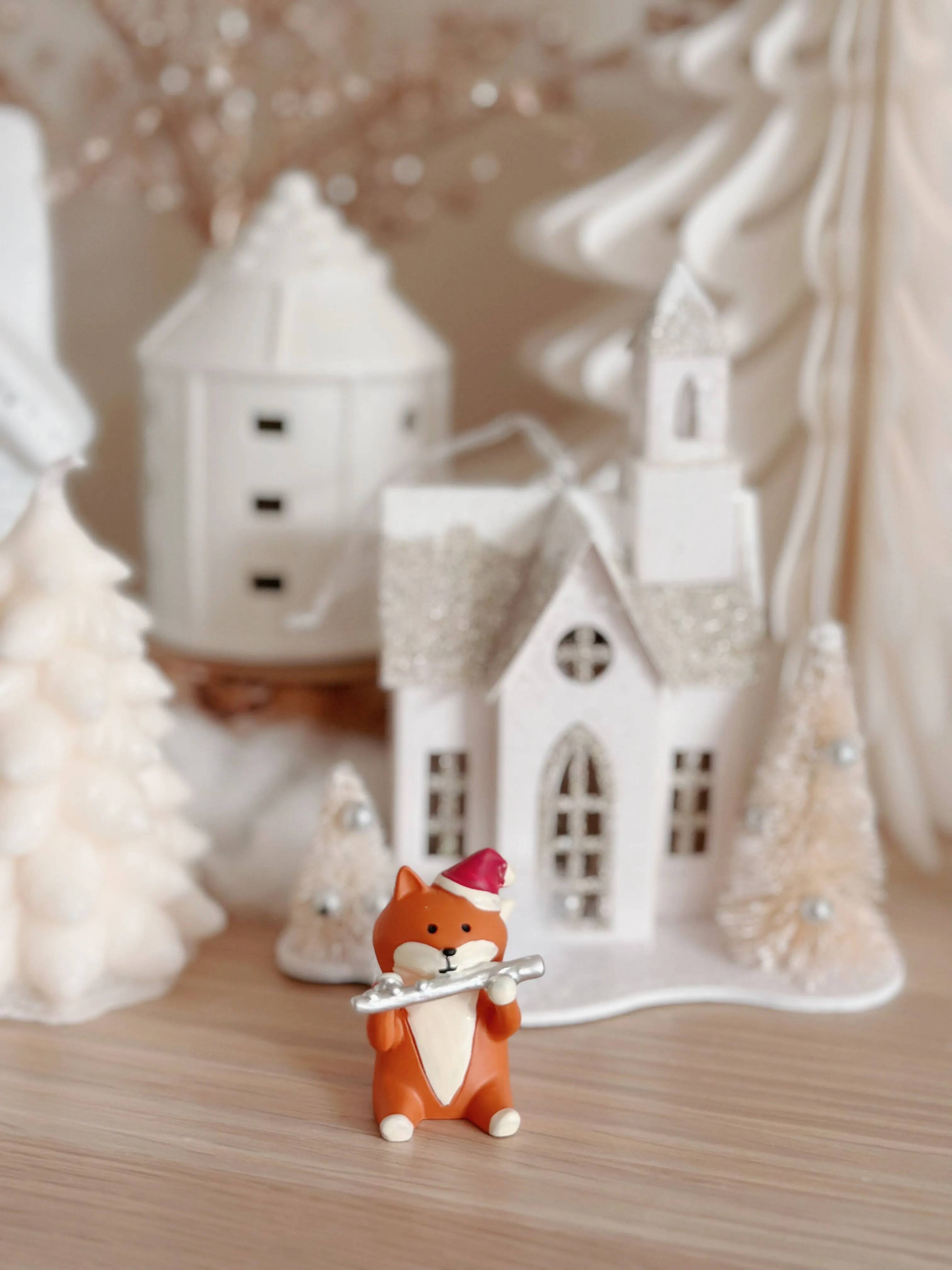 Vintage Noel Melody: Resin Christmas Mini Critter Collection (9 options)